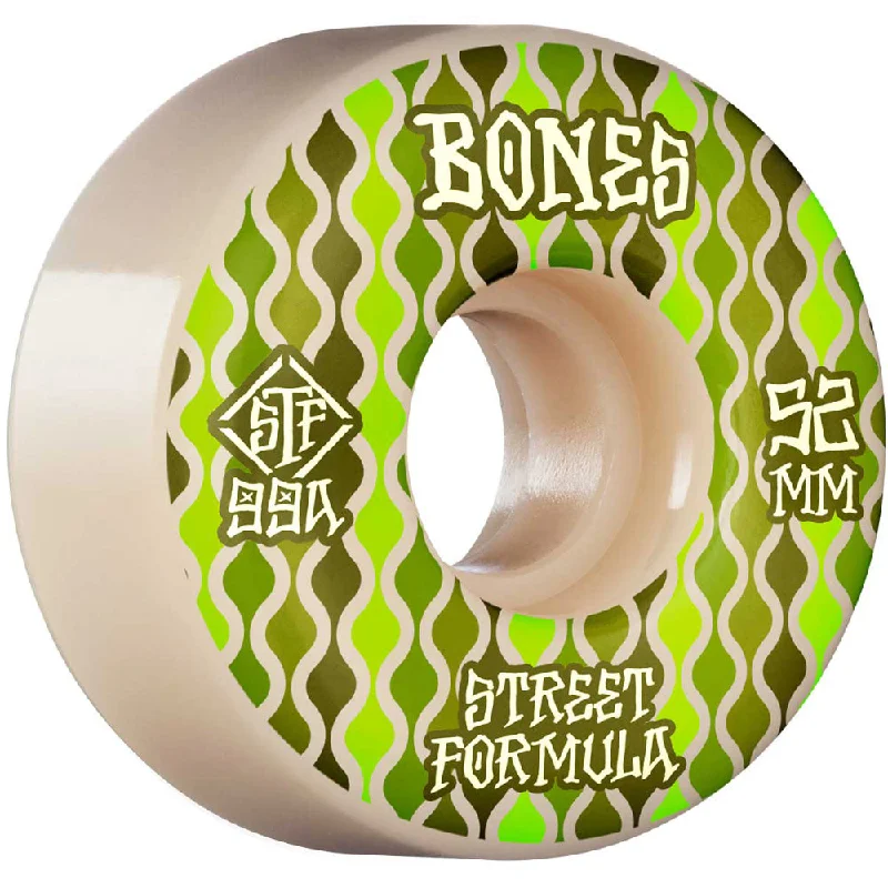 Skateboard Wheels For Ultimate Ride Comfort-Bones STF Retros V2 Locks 99A - Skateboard Wheels