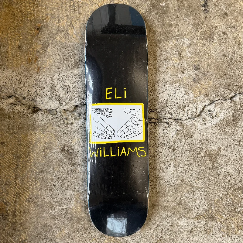 Skateboard Deck With Minimalist Design-Doomsayers Eli Snake 3D Deck