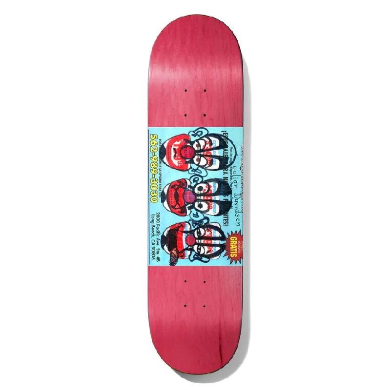 Skateboard Deck With Limited Edition Design-Deathwish Deck JU Chatman 8.1