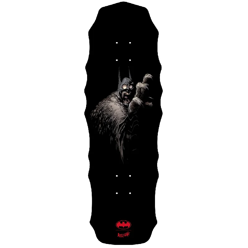 Skateboard Deck With Best-In-Class Grip-Welcome x Batman Batmonster on Widow Black Dip 10" Skateboard Deck