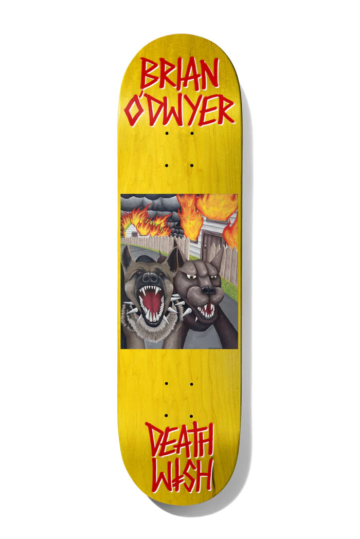 Skateboard Deck For Creative Skate Styles-Deathwish O'Dwyer All Screwed Up Deck (8.25)