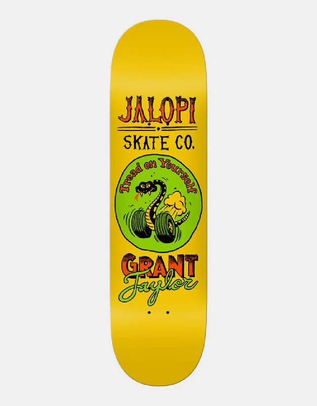 Skateboard Deck With Concave Shape-Anti Hero Grant Tread on Yourself Jalopi Skate Co. Skateboard Deck - 8.5"