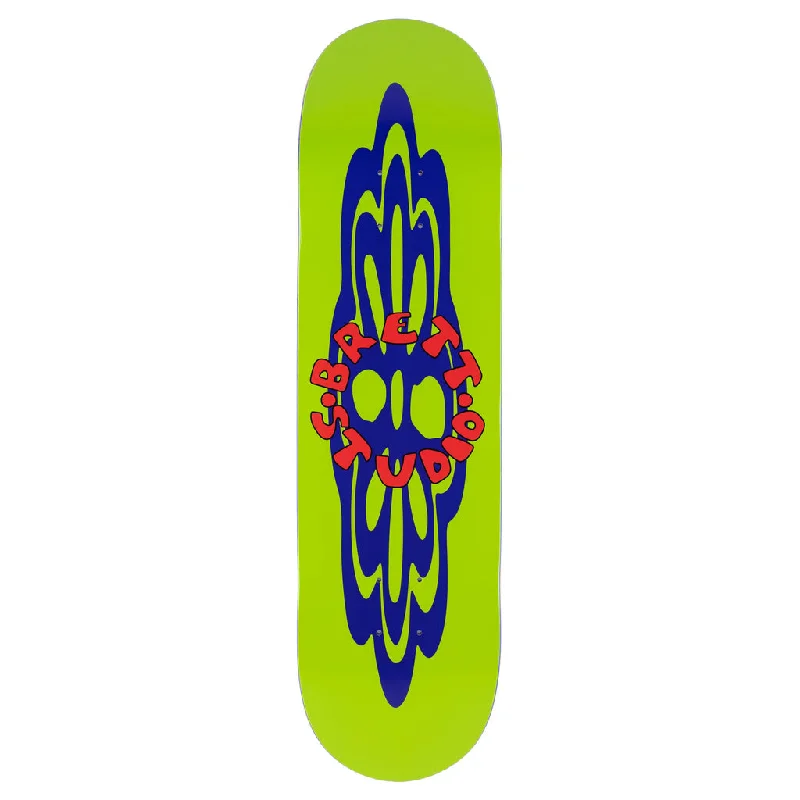 Skateboard Deck For Competitive Skaters-STUDIO SKATEBOARDS WEINSTEIN FLOWER POWER DECK 8.25