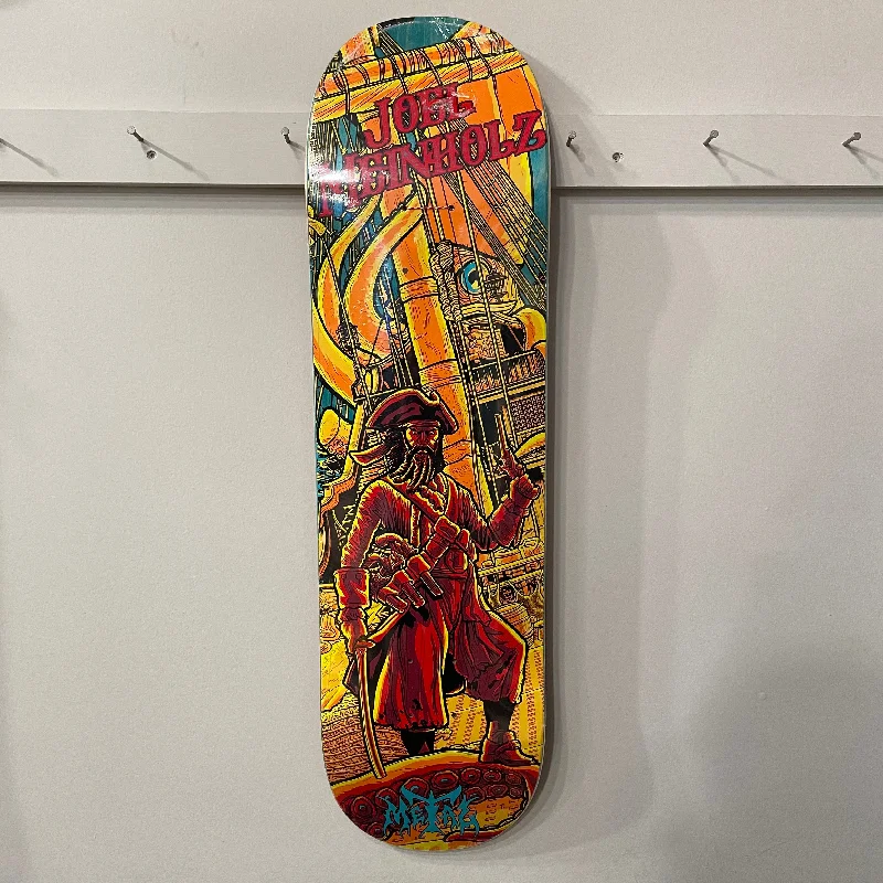 Skateboard Deck With Heat-Pressed Layers-METAL SKATEBOARDS DECK 8.5