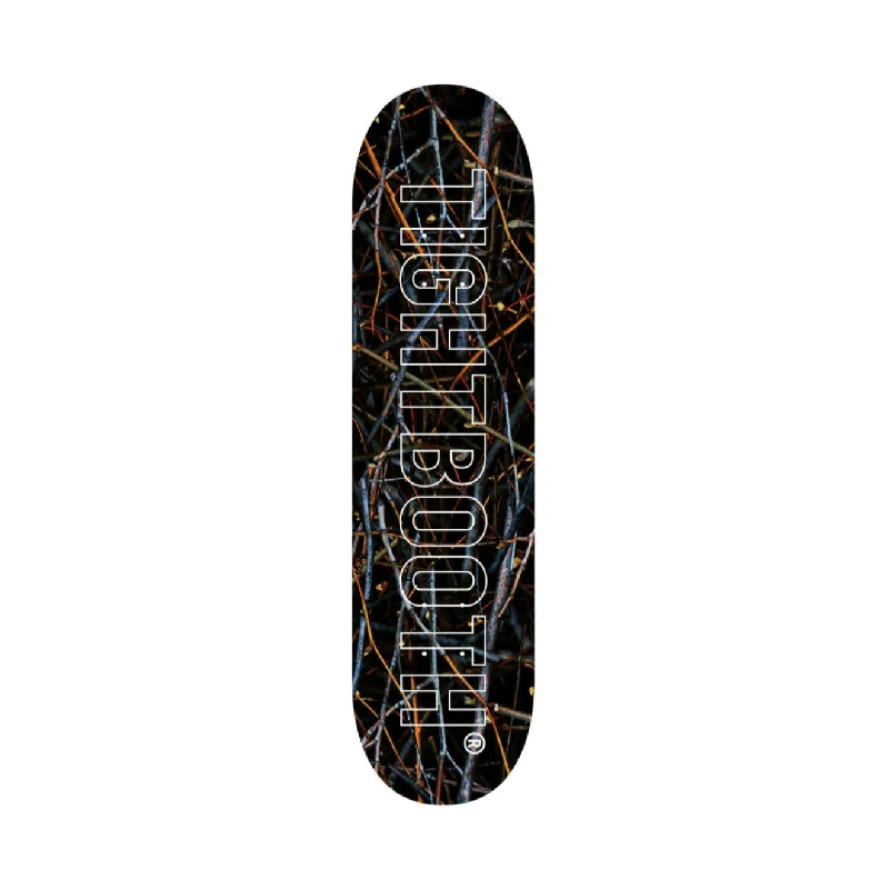 Skateboard Deck With Extra Pop-TIGHTBOOTH SKATEBOARDS BRANCH CAMO DECK 8.25