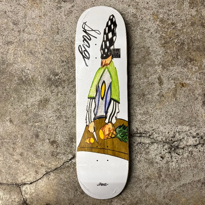 Skateboard Deck For Unparalleled Grip-Shag Pineapple Deck 8.25