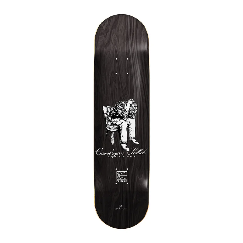 Skateboard Deck For Low-Weight Performance-RASSVET CAMBRYAN SEDLICK PRO BOARD WOOD SQUARE SHAPE // 8.375"