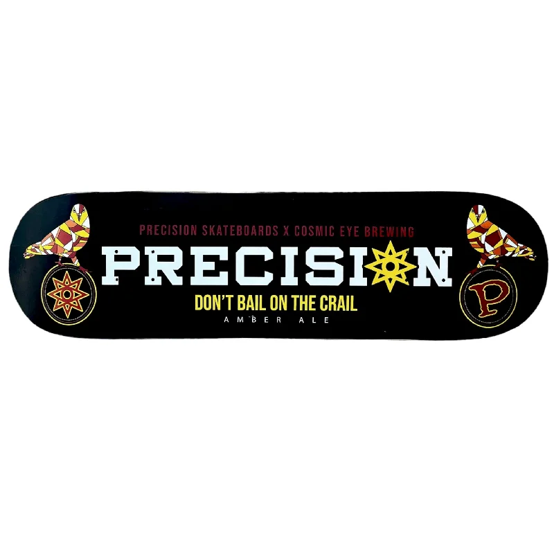 Skateboard Deck For Reinforced Flex-Precision Deck Precision Amber Ale