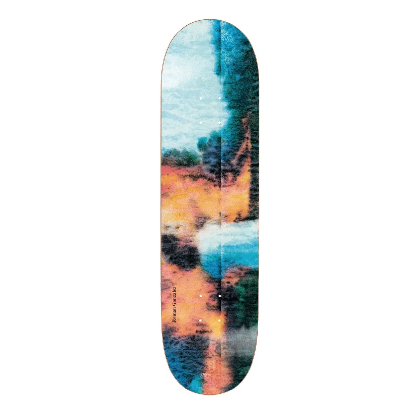 Skateboard Deck With Best-In-Class Grip-POLAR SKATE CO ROMAN GONZALEZ BURNING WORLD DECK SIZE VARIANT