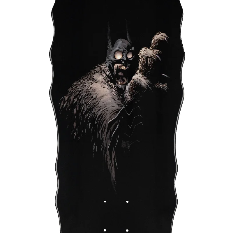 Skateboard Deck For Low-Weight Performance-Welcome - Batman X Welcome Batmonster on Widow Black Dip Deck (10")