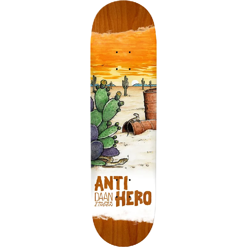 Skateboard Deck For Pro Competitions-AntiHero - Daan Ver Linden - Desertscapes - 8.38 - Skateboard Deck