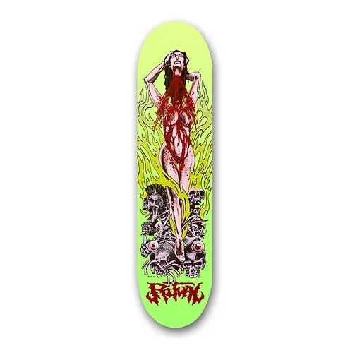 Skateboard Deck With Perfect Balance-Ritual Deck Autodecapitation 8.25