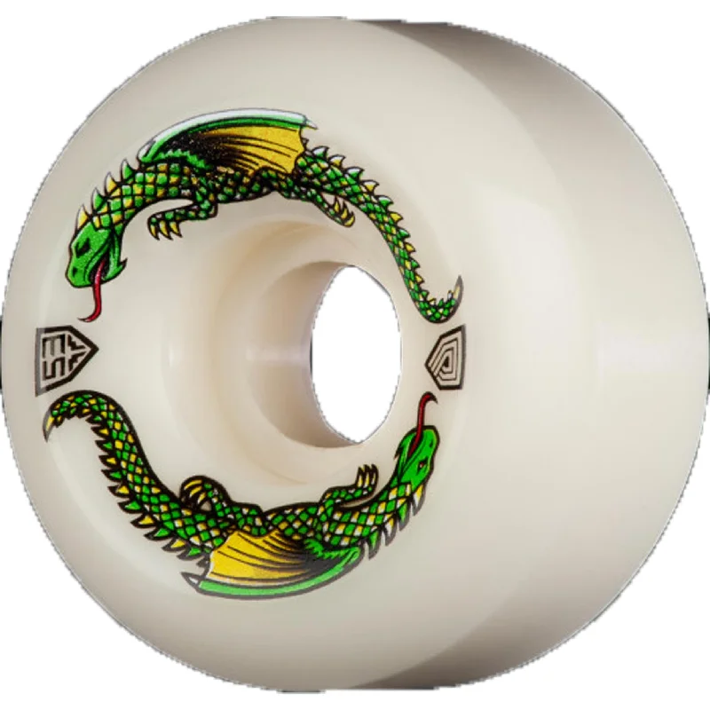 Skateboard Wheels For Extra Smooth Turns-Powell Peralta Dragon 93a 53mm x 33mm Skateboard Wheels