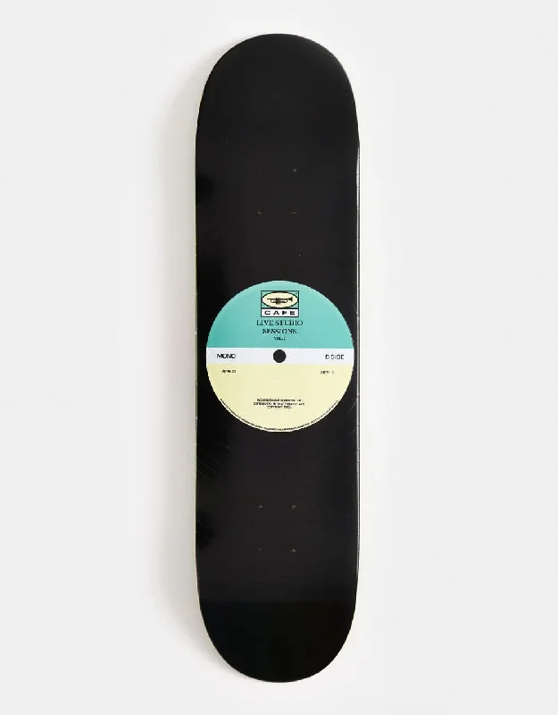 Skateboard Deck With Personalized Touch-Skateboard Cafe "45" 2021 Retro Edition Skateboard Deck - Teal/Cream