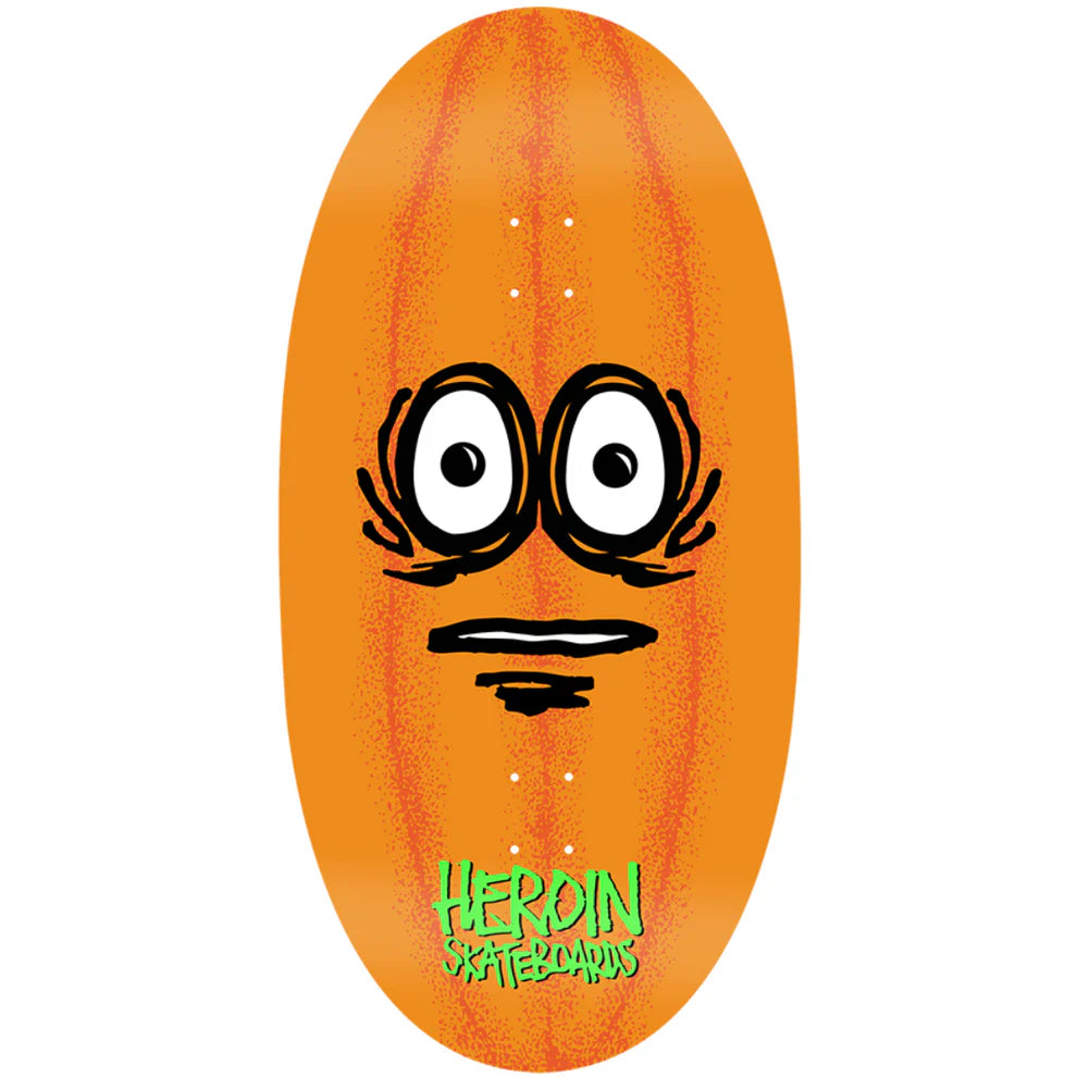 Skateboard Deck With Low-Maintenance Surface-Heroin Deck Eggzilla 3 14.0"