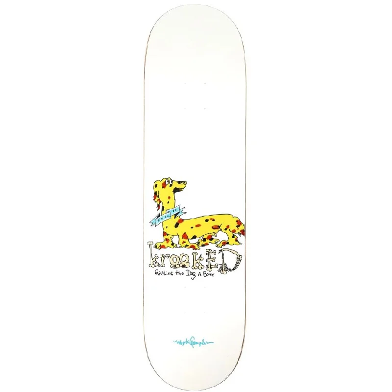 Skateboard Deck For High-Speed Tricks-Krooked Deck 8.62 Gonz Dachshund