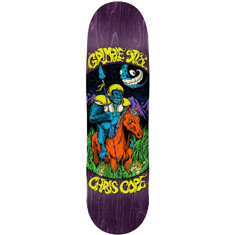 Skateboard Deck With High Friction Coating-AntiHero - Chris Cope - Grimple Stix Guest Model - 8.75 - Skateboard Deck