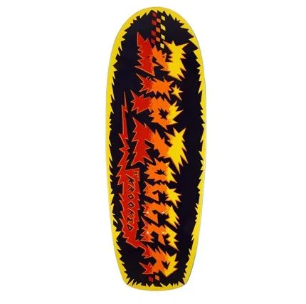 Skateboard Deck With Vibrant Colors-Krooked Deck Zip Zogger 10.75 Sam