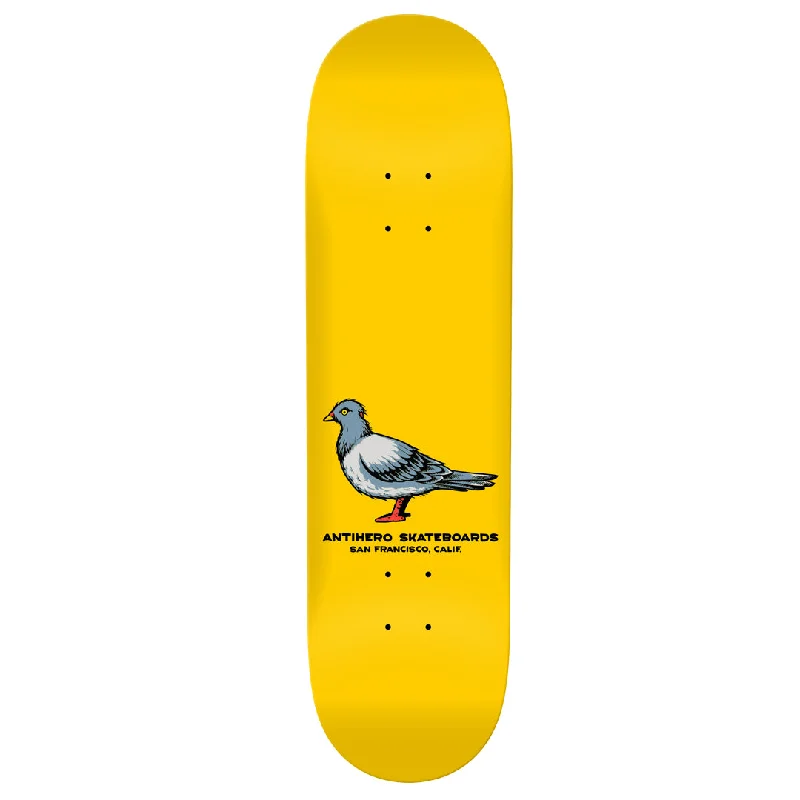 Skateboard Deck With Custom Engraving-AntiHero - Team Pigeon Short Wheelbase Series 8.32 - Skateboard Deck