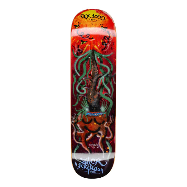 Skateboard Deck For Pro-Level Customization-GX1000 Zack Krull Be Here Now Deck - [8.25]