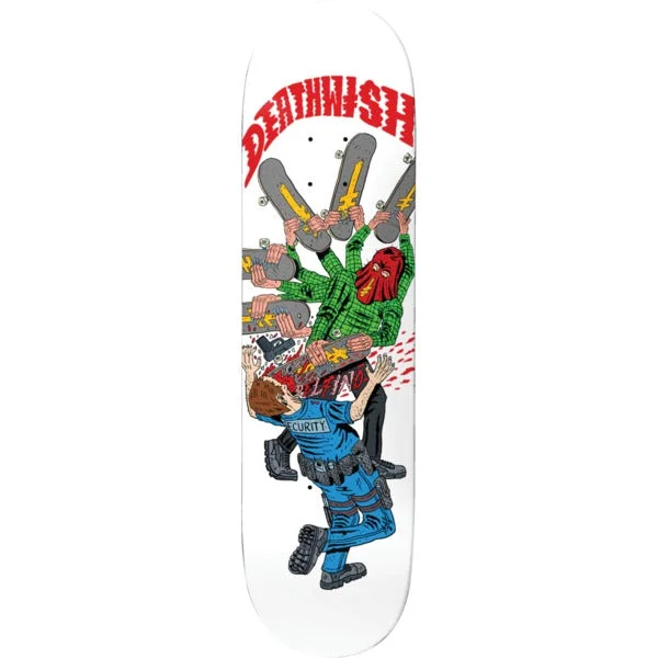 Skateboard Deck For Downhill Skating-Deathwish Deck PD Nightmare City 8.38 (Pedro Delfino)