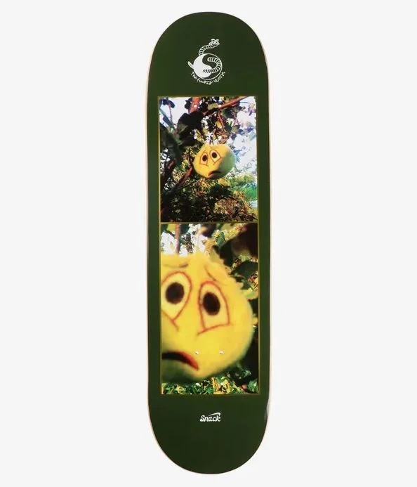 Skateboard Deck With Pro-Level Performance-Snack Deck Team Funky Worm 8.38