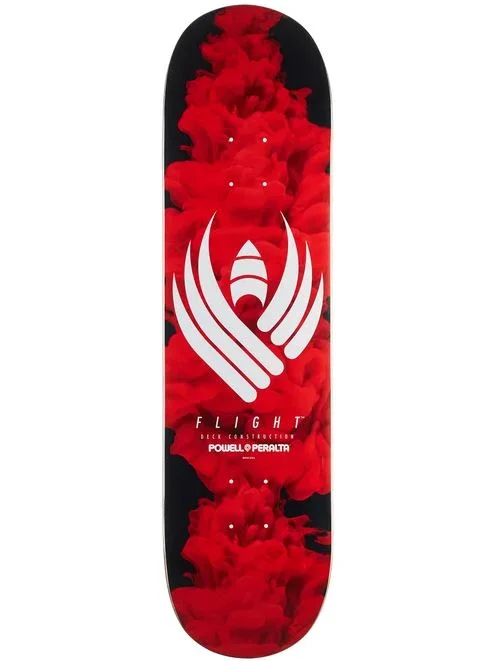 Skateboard Deck With Long-Lasting Performance-Powell Flight Deck Red 8.0