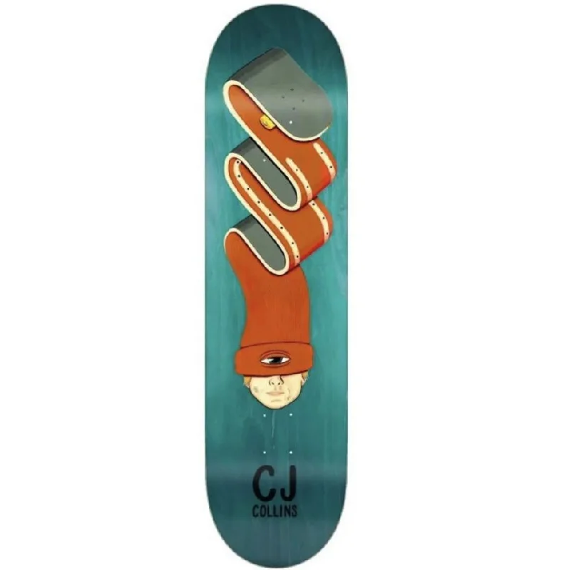 Skateboard Deck With Weatherproof Protection-Toy Machine Deck 8.0 Collins Beanie