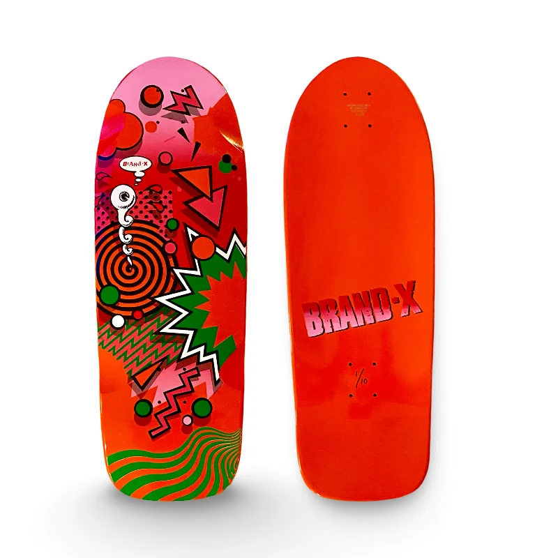 Skateboard Deck For Skatepark Domination-Weirdo 10"x30" Limited Edition HAND PAINTED Deck (1 of 10)