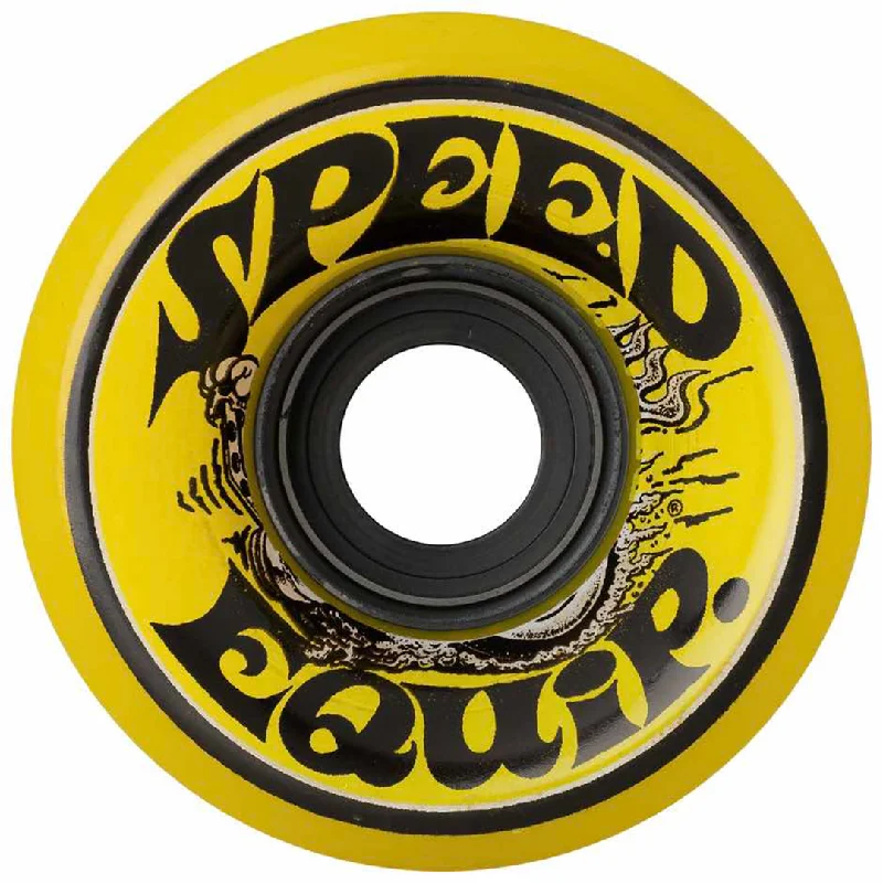 Skateboard Wheels For Street Skating-OJS Moon Eyes Super Juice Yellow 78A 60mm - Skateboard Wheels