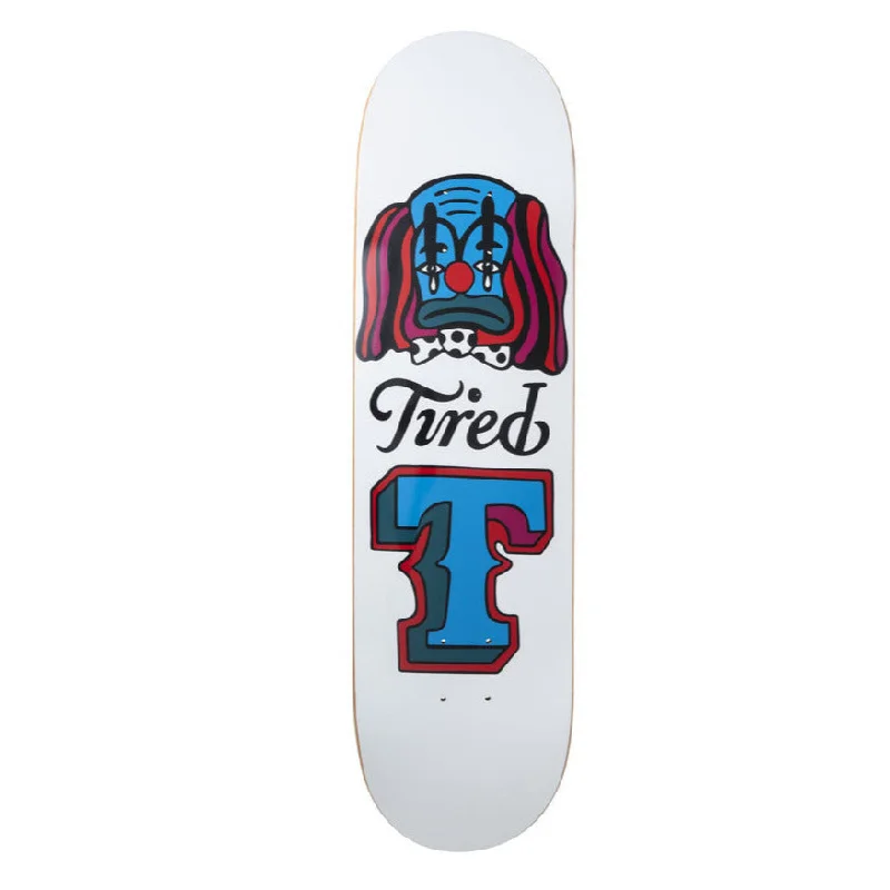 Skateboard Deck For Ultimate Strength-TIRED CLOWN BOARD REGULAR // 8.125"