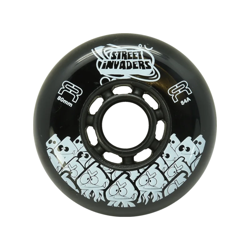 Skateboard Wheels With Narrow Profile-FR - STREET INVADERS WHEELS ROUND PROFILE