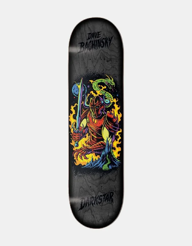 Skateboard Deck With Minimalist Design-Darkstar Bachinsky Blacklight Super Sap R7 Skateboard Deck - 8"