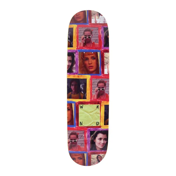 Skateboard Deck With Top-Tier Performance-WKND Girls Of Yore Deck - 8.3