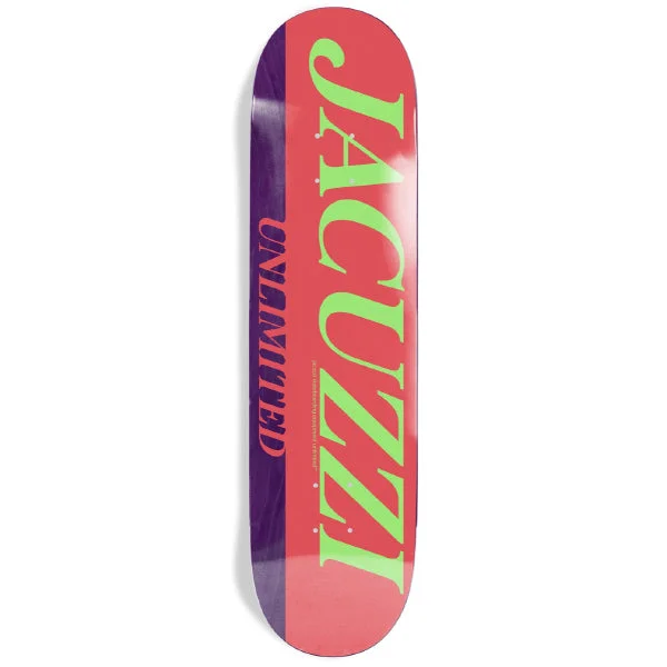 Skateboard Deck With Lightweight Flex-Jacuzzi Unlimited Flavor Deck - 8.25