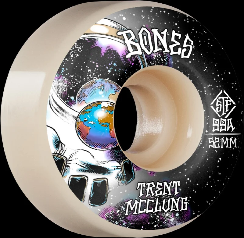 Skateboard Wheels For Stronger Push Off-Bones STF McClung Unknown V1 STD 99A - Skateboard Wheels