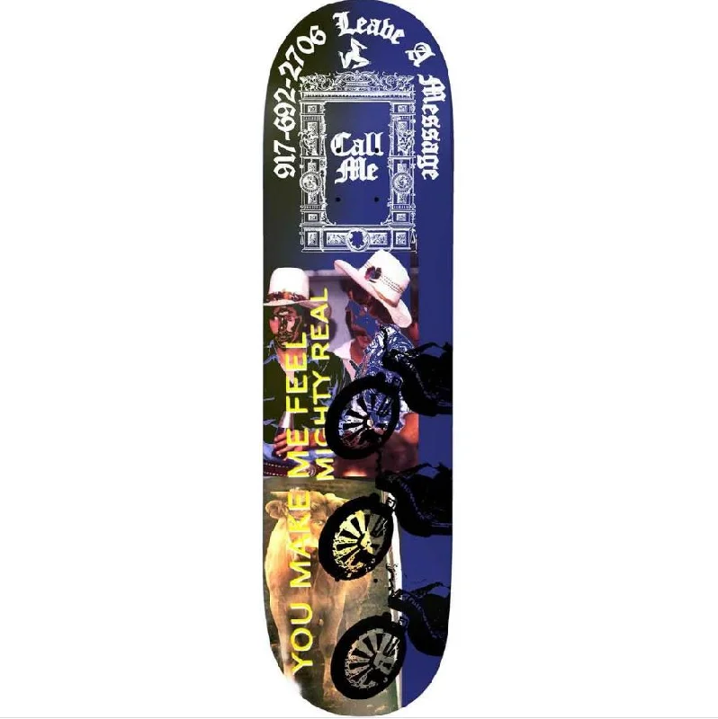 Skateboard Deck With Personalized Touch-917 Deck Mighty Real Slick 8.5