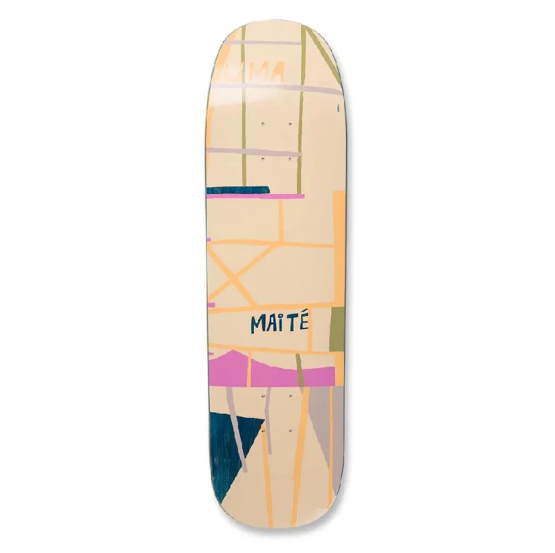 Skateboard Deck With Enhanced Maneuverability-Uma Deck Undercurrent Maite' 8.7