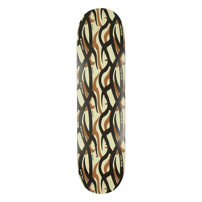 Skateboard Deck With Artistic Designs-Palace Tri-Bal Khaki - 8.25