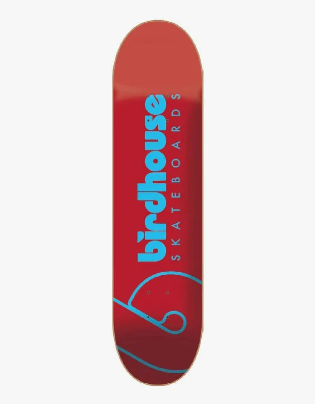 Skateboard Deck With Non-Slip Texture-Birdhouse Team Logo Skateboard Deck - 7.75"