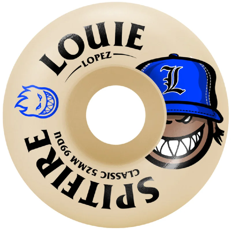 Skateboard Wheels For Maximum Fun-Spitfire Formula Four Louie Burn Squad 99D 52mm - Skateboard Wheels