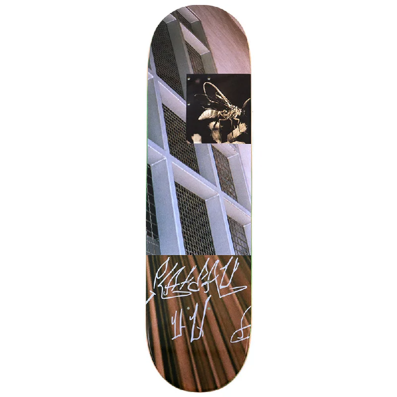 Skateboard Deck With Non-Slip Texture-PLATEAU SKATEBOARDS WASP MOUTH DECK 8.375