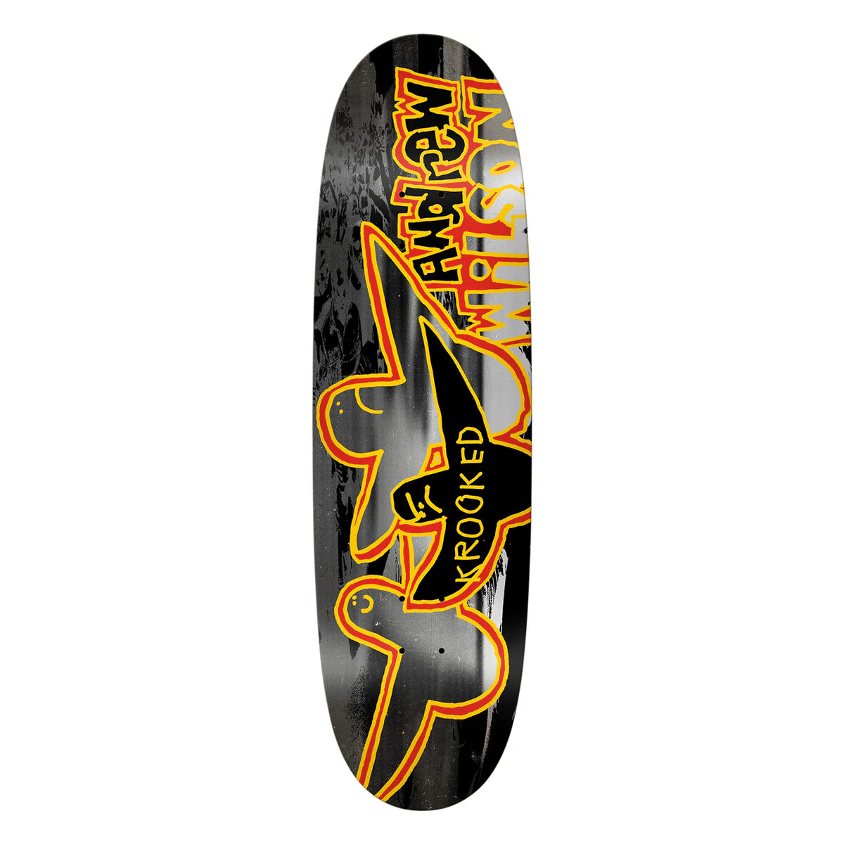 Skateboard Deck With Classic Prints-Krooked - Andrew Wilson Wegg Deck (9.1")