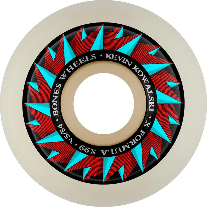 Skateboard Wheels For Effortless Acceleration-Bones Kowalski Against The Grain X-Formula V5 Sidecut 54mm - 99D