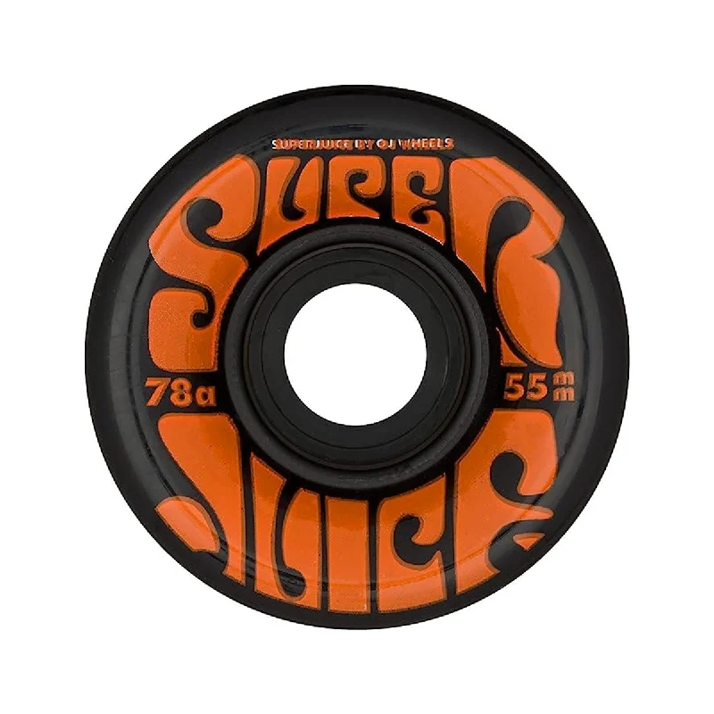 Skateboard Wheels With Precision Molded Surface-OJ WHEELS MINI SUPER JUICE BLACK 78A VARIANTS