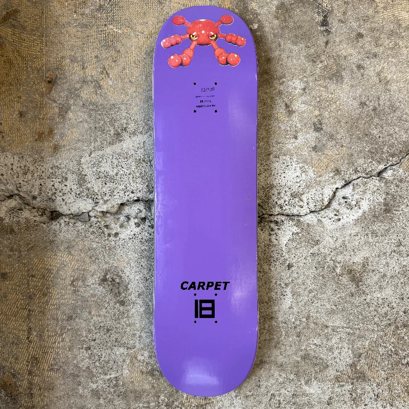 Skateboard Deck With Ultimate Versatility-Carpet Bacteria Deck