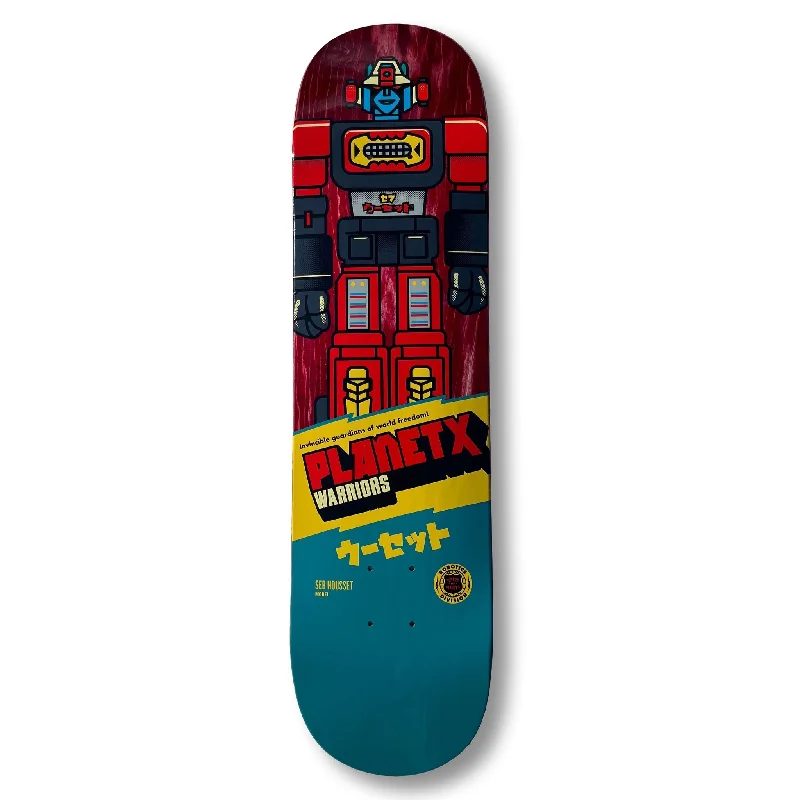 Skateboard Deck With Competitive Edge-Terror Of Planet X Seb Housset Robotics Division Deck - 8.0