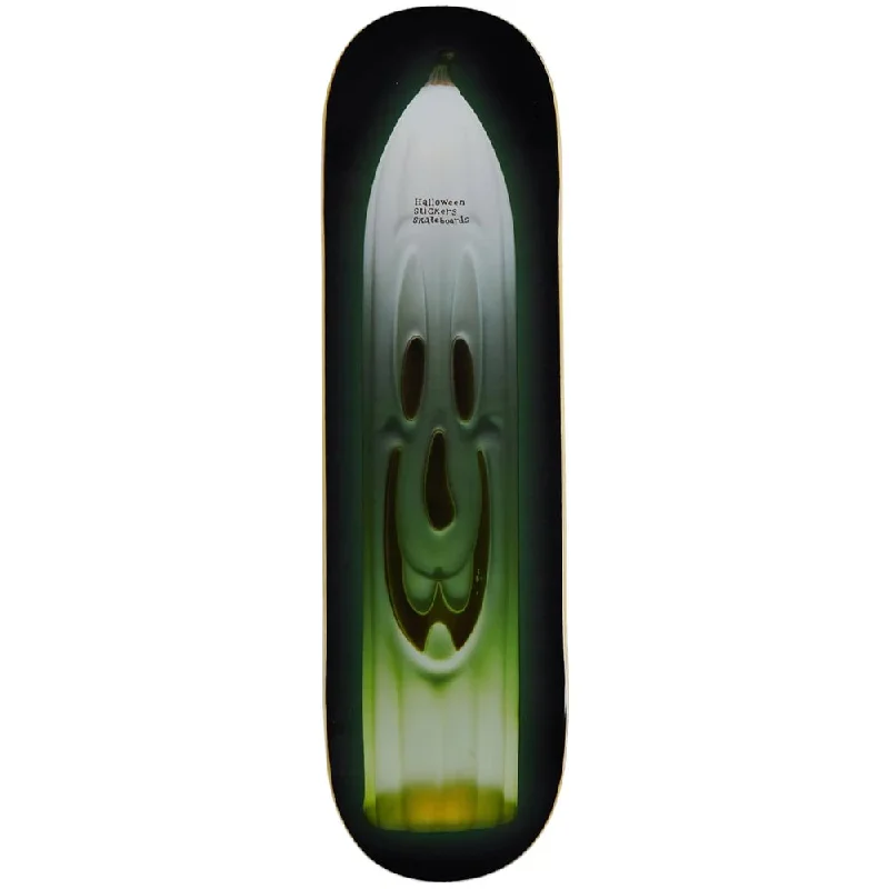 Skateboard Deck With Narrow Profile-Halloween Stickers Skateboards Glow Mold Deck