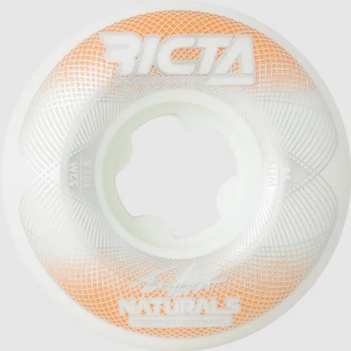 Skateboard Wheels With Anti-Flat Spot Formula-Ricta Wheel 52mm Asta Geo Naturals Slims 101a