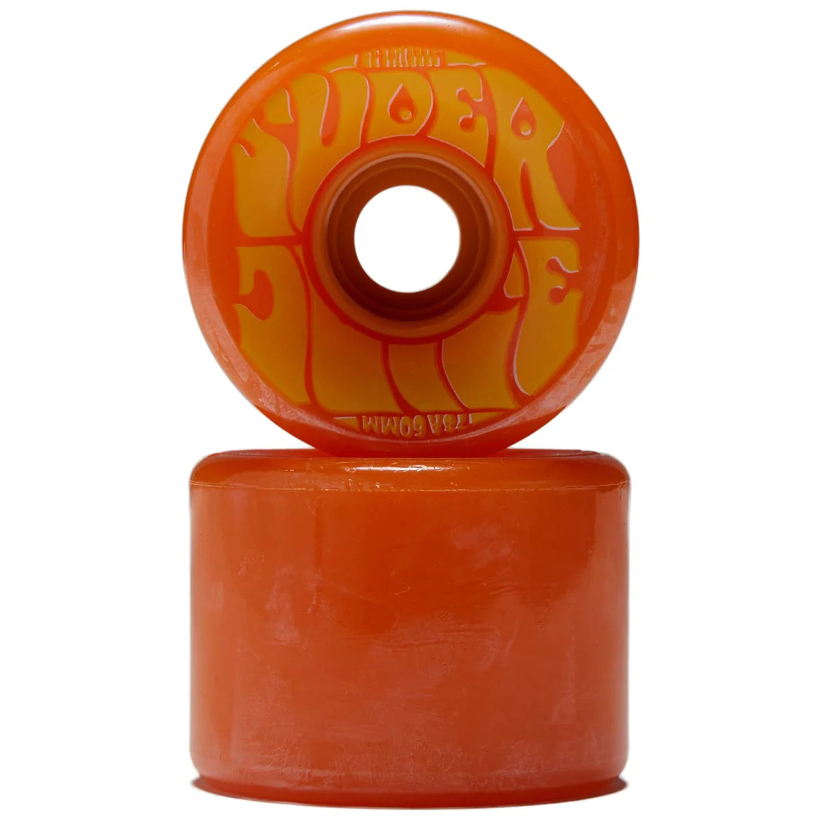 Skateboard Wheels For Competitive Skating-OJ - Super Juice Orange 78a Wheels (60mm)